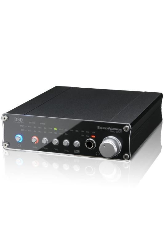SOUND WARRIOR クロック入力機能付 高機能 USB D|Aコンバーター SWD-DA20-SD