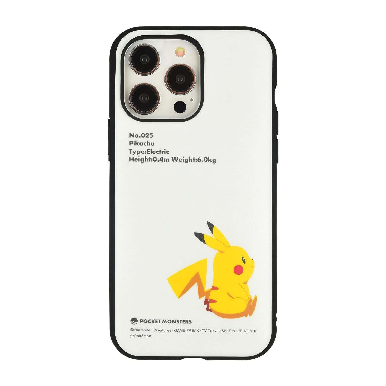 【数量限定】Max Max Max (6.7インチ) Pro Pro 対応 Pro 12 / ケース / 13 ピカチュウ 14 iPhone IIIIfit(イーフィット) POKE-791A ポケットモンスター グルマンディーズ