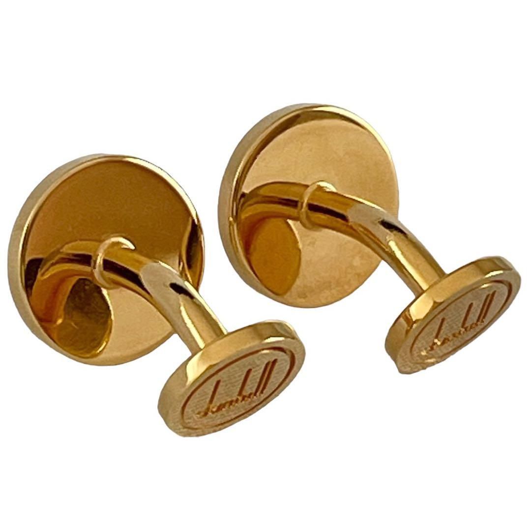 dunhill ダンヒル カフス ゴールド セット 美品 アクセサリー ダンヒル