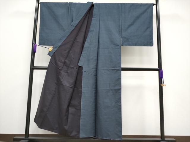 平和屋着物 上 男性 本場大島紬 アンサンブル 長襦袢セット 100亀甲 総詰め s 5