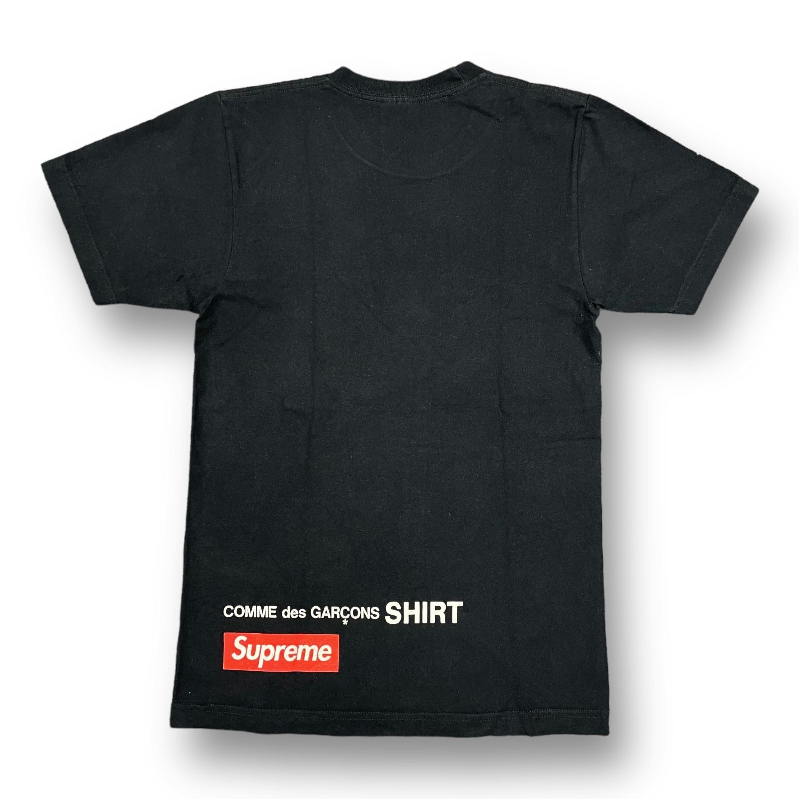 国内正規 希少 Supreme 14SS COMME des GARCONS SHIRT Tee コラボ スケボー Tシャツ シュプリーム  コムデギャルソン S - メルカリ