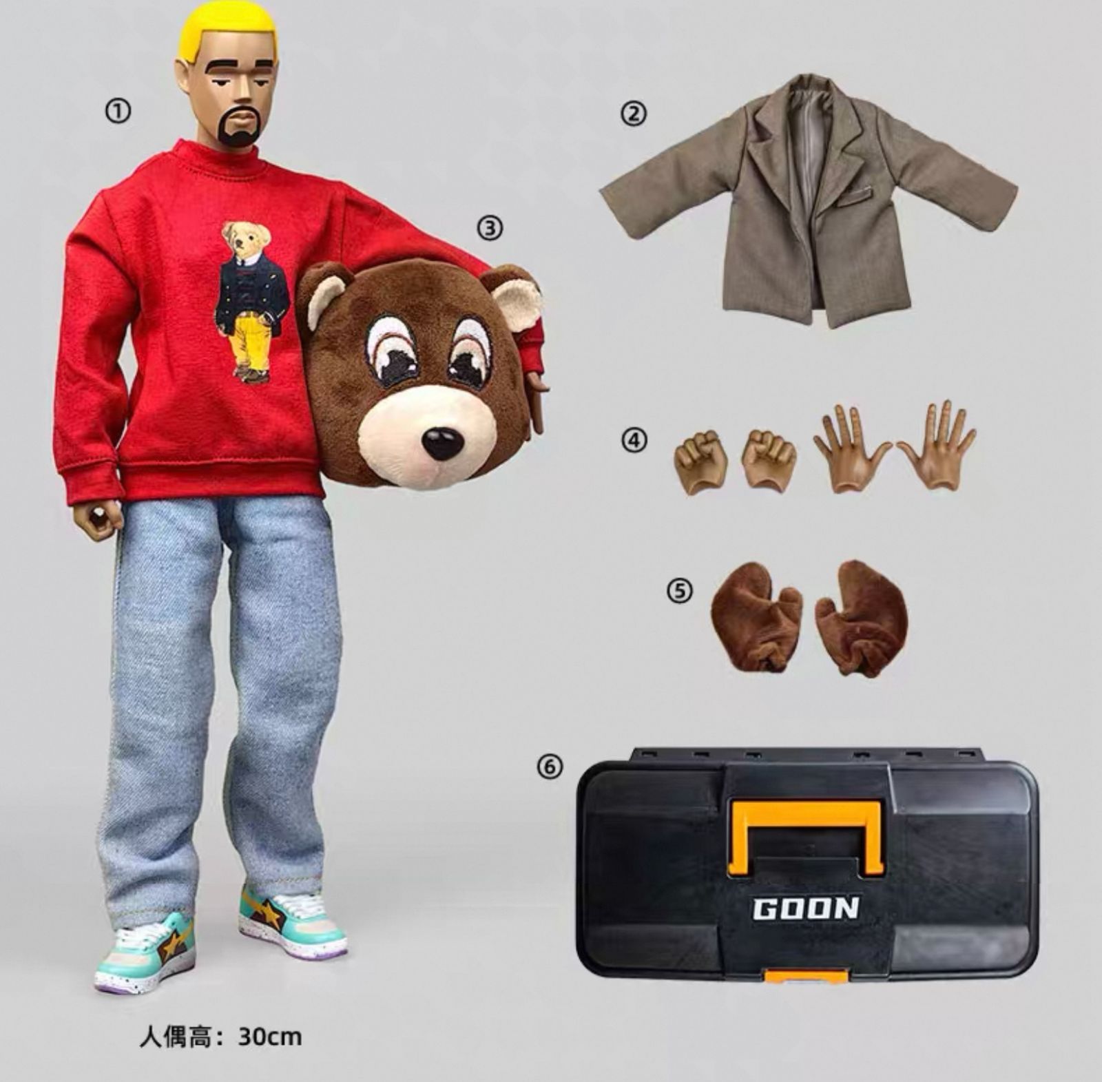 Kanye ドロップアウト熊