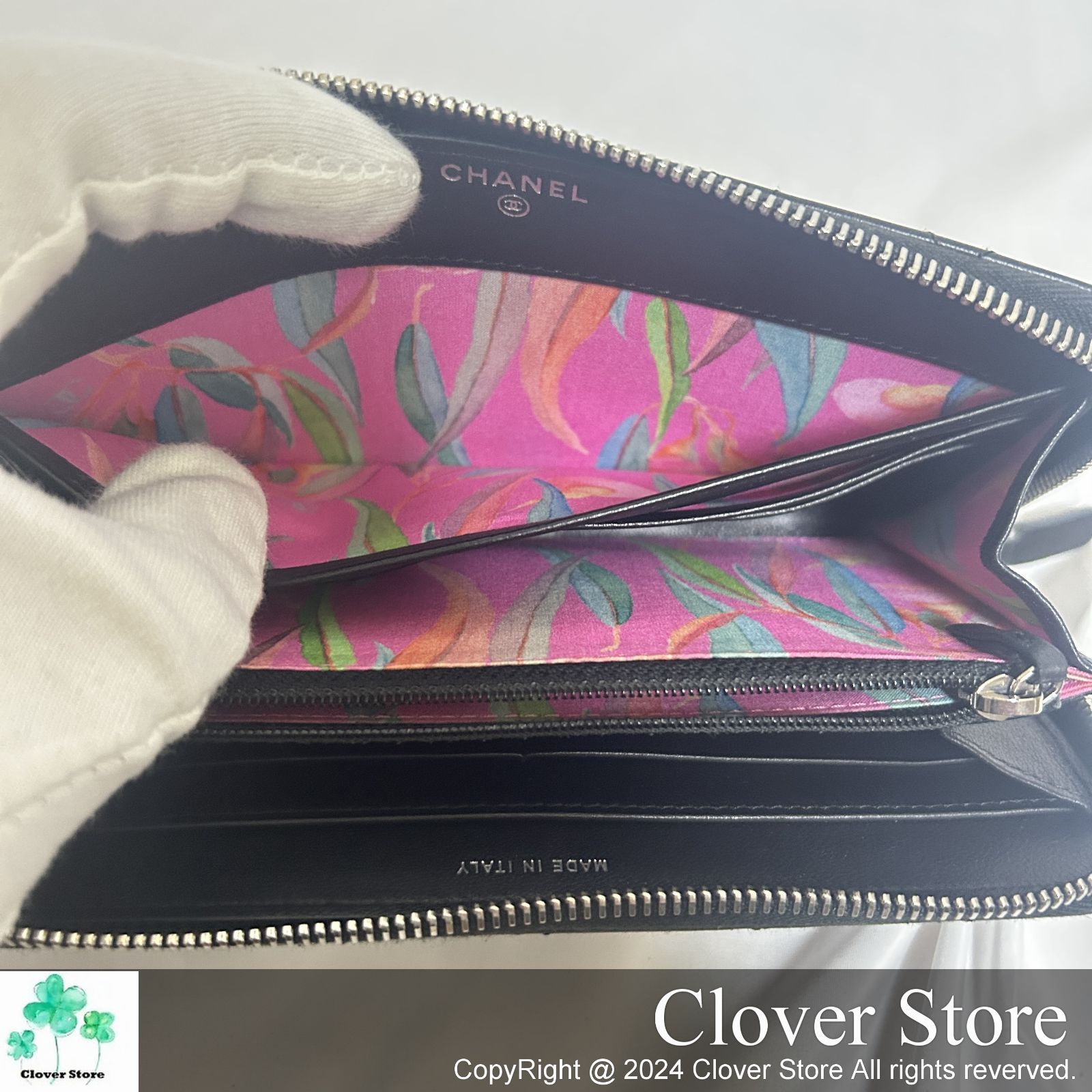 【美品】CHANEL ワイルドステッチ マトラッセ ラウンドファスナー 長財布 最終価格！！ 【美品Aランク】 CHANEL シャネル マトラッセ
