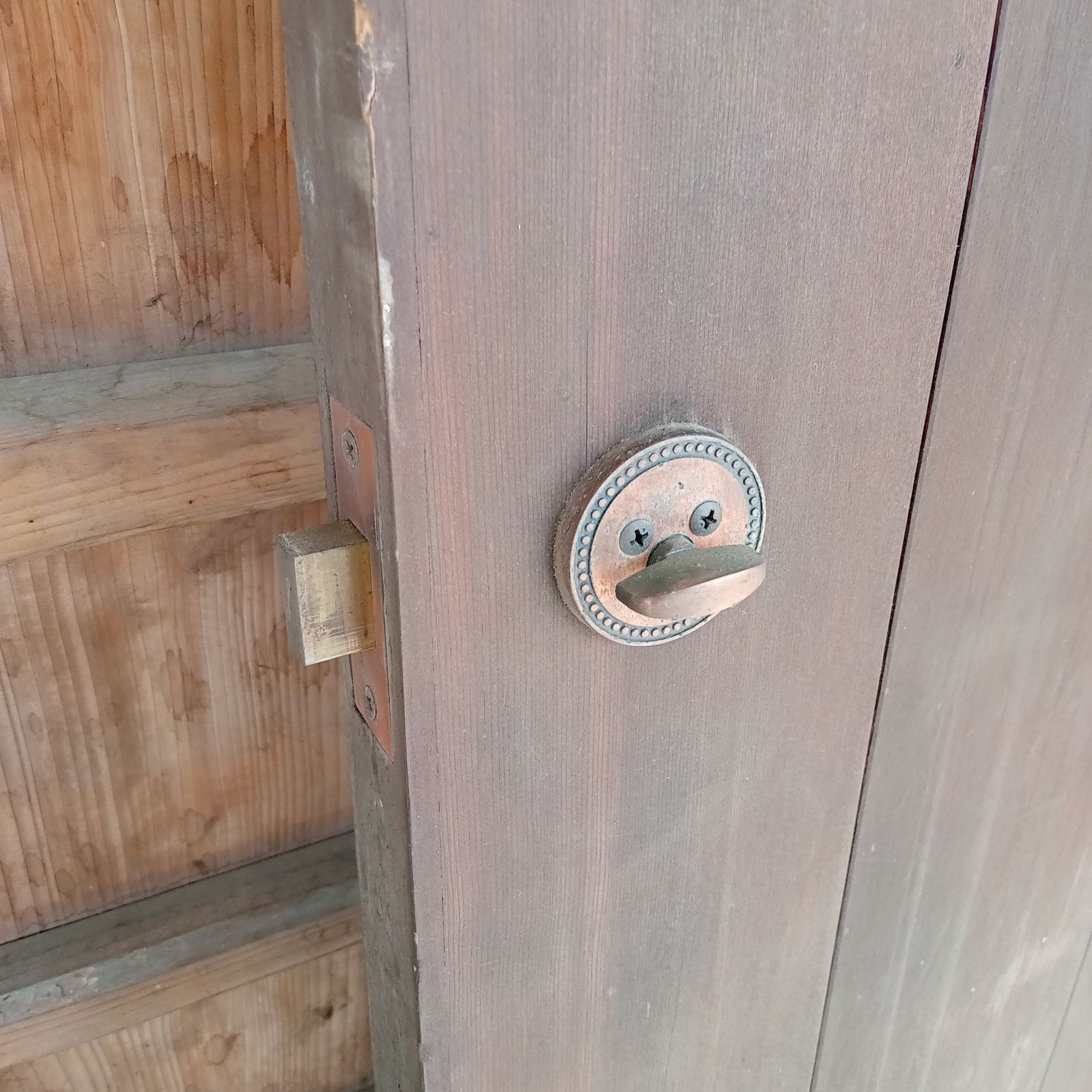 ◯ 建具 扉 昭和 レトロ 戸 建具 古屋 屋敷戸 時代物 蔵 - メルカリ