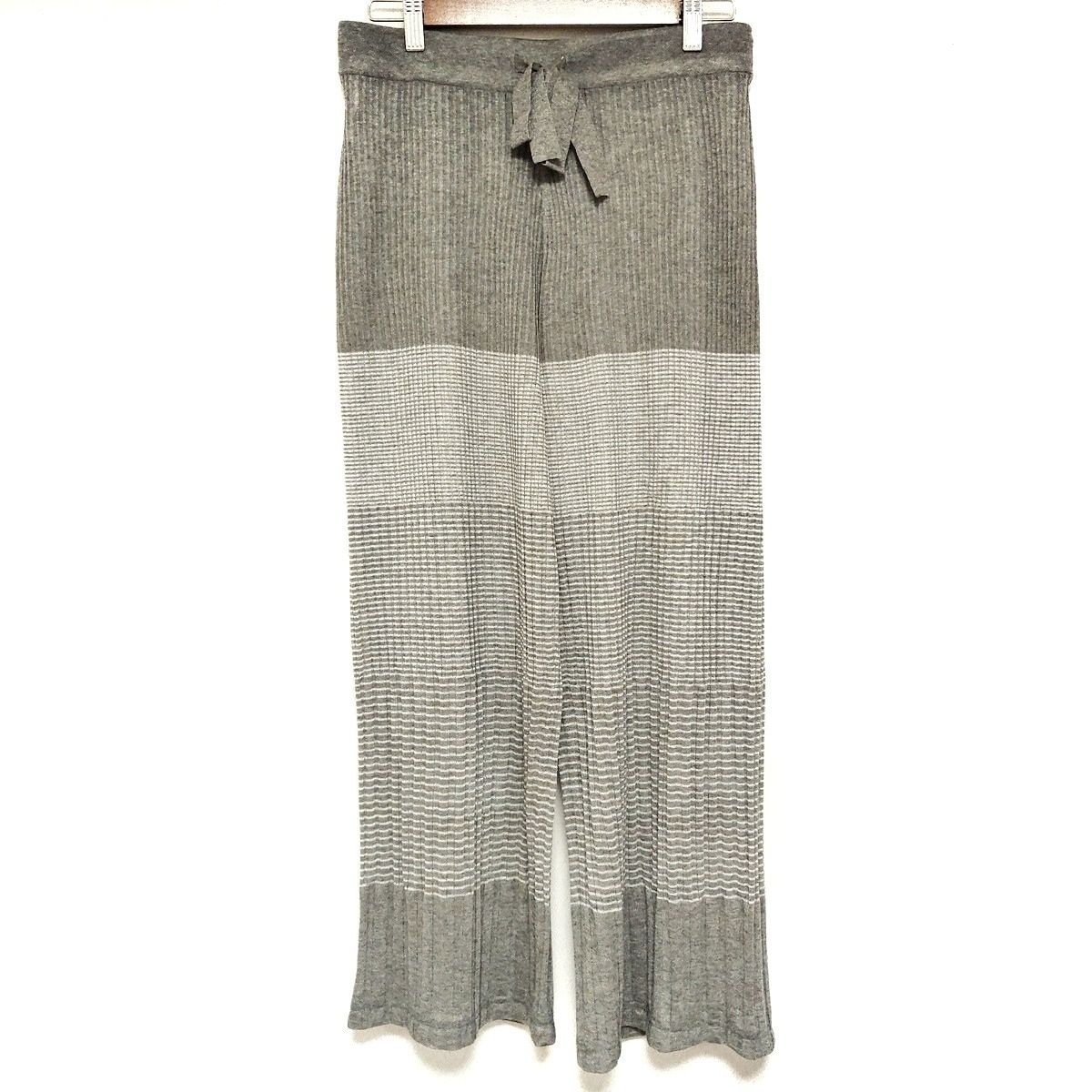 モラビト パンツ モラビトブラン ネイビーパンツ 38サイズ