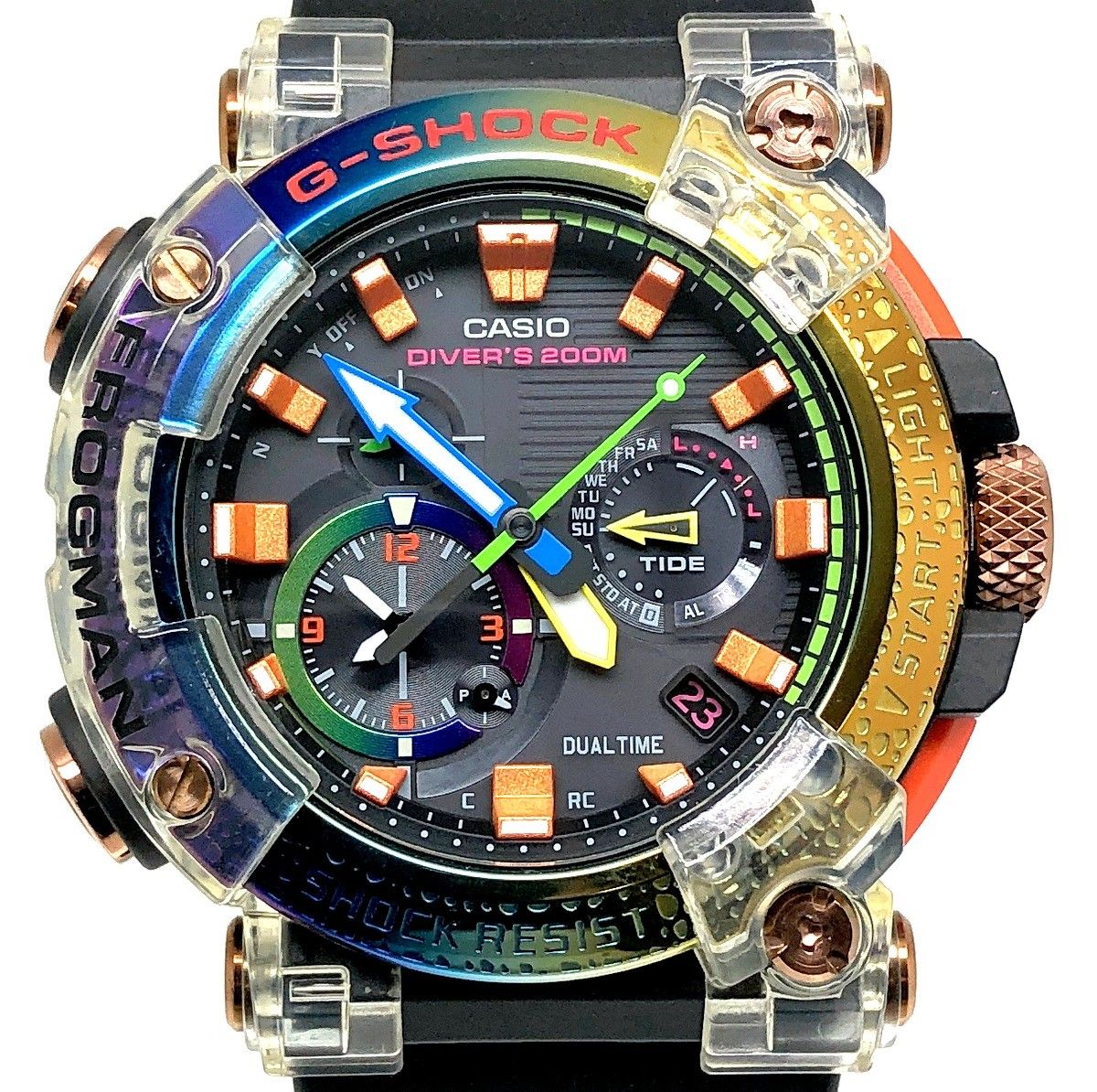 G-SHOCK ジーショック GWF-A1000BRT-1A フロッグマン ボルネオレインボートード 電波ソーラー アナログ 2020年10月発売