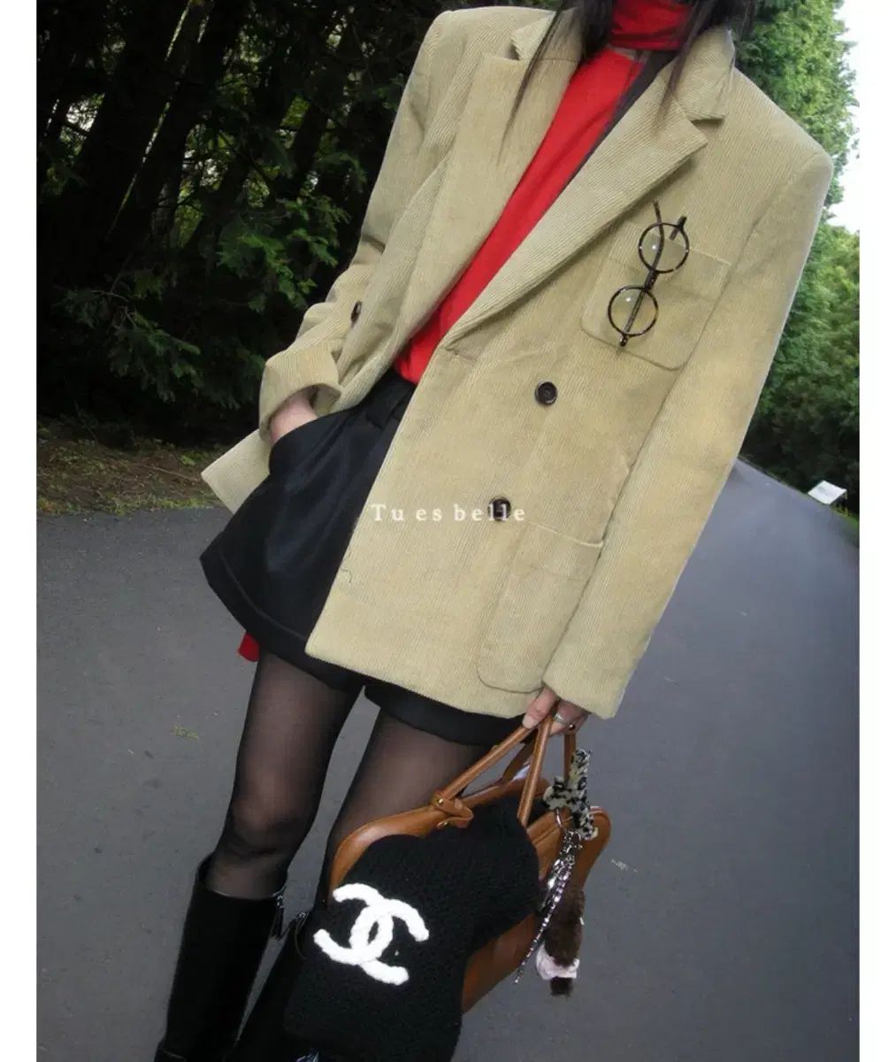 レディースジャケット ダウン コーデュロイジャケット