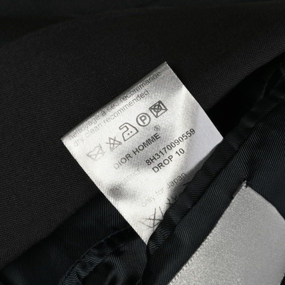 極美品/一部訳アリ DIOR HOMME 12AW ラペル テーラードジャケット Dior HOMME 2B ピークドラペル ウール テーラードジャケット