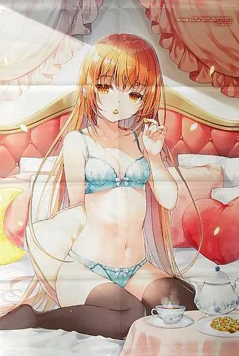 品質のいい 中古】タペストリー [単品] 此花雛子 描き下ろしB2タペストリー 文学・小説