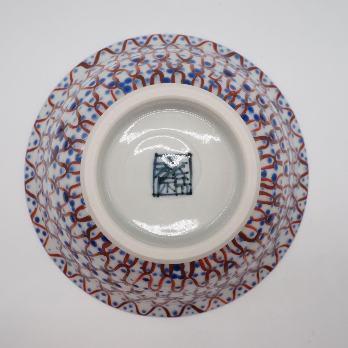 京焼 村田幸之介飯茶碗 京焼・清水焼 村田幸之介(六齋窯) 山水あみ茶漬(ご飯茶碗) - メルカリ