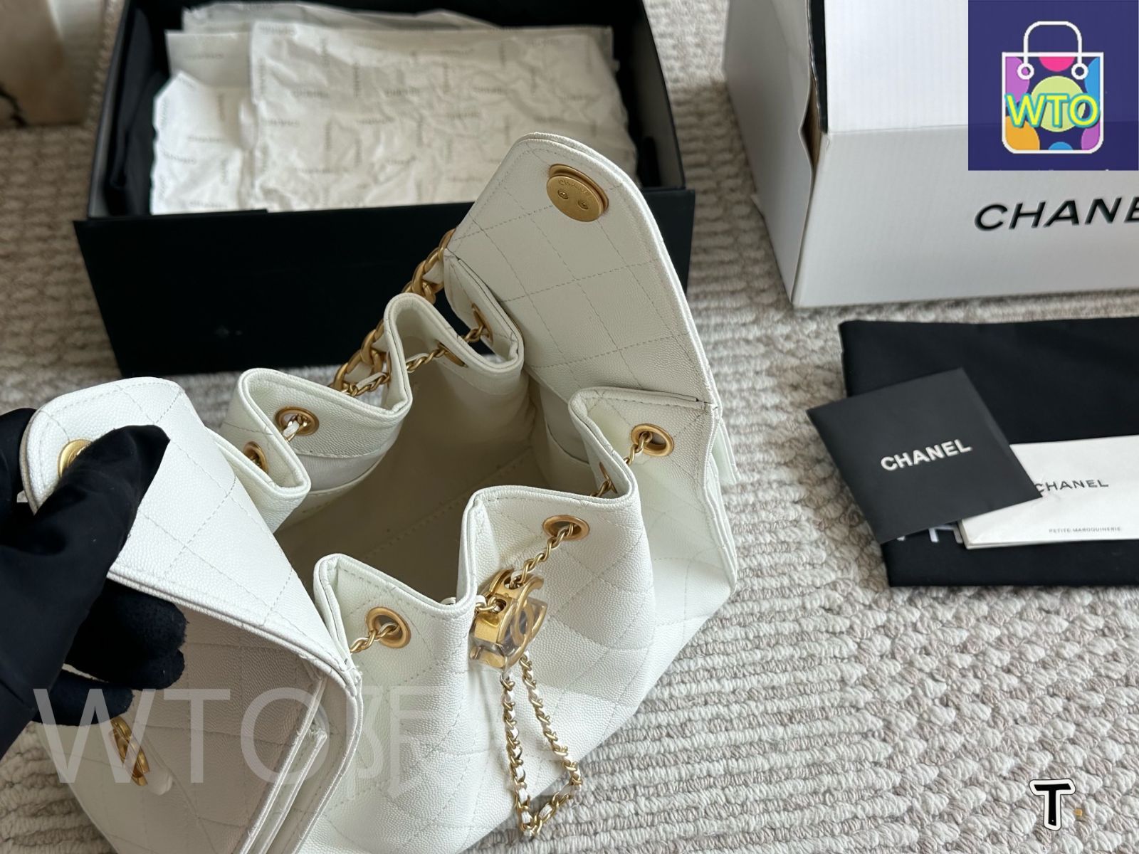 CHANEL シャネル 全新大全配CHANEL 24P牛仔愛心胸針💙ABC729｜PopChill 拍拍圈