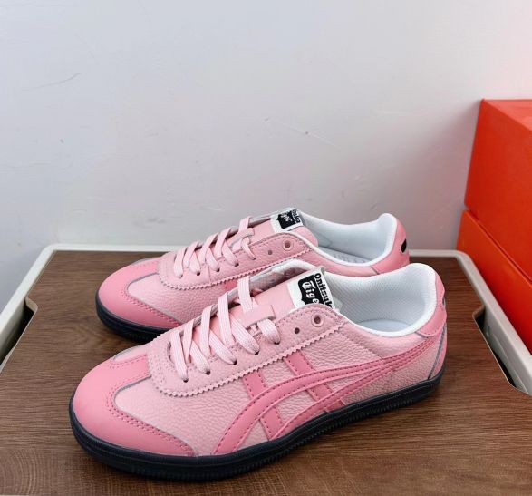 Onitsuka Tiger Mexico 66 暑 ピンク スニーカー