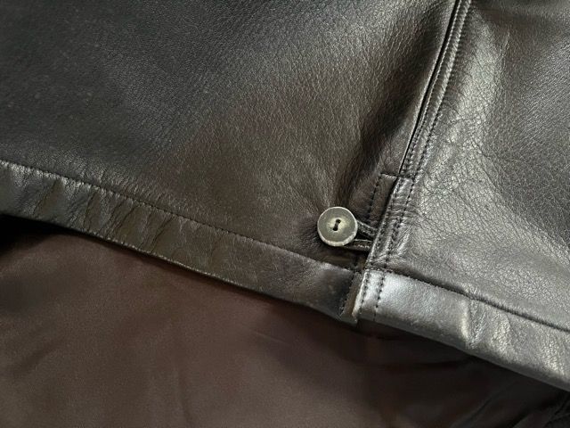 REDMOON （レッドムーン ） 日本製 オープンカラーシャツタイプ レザー  