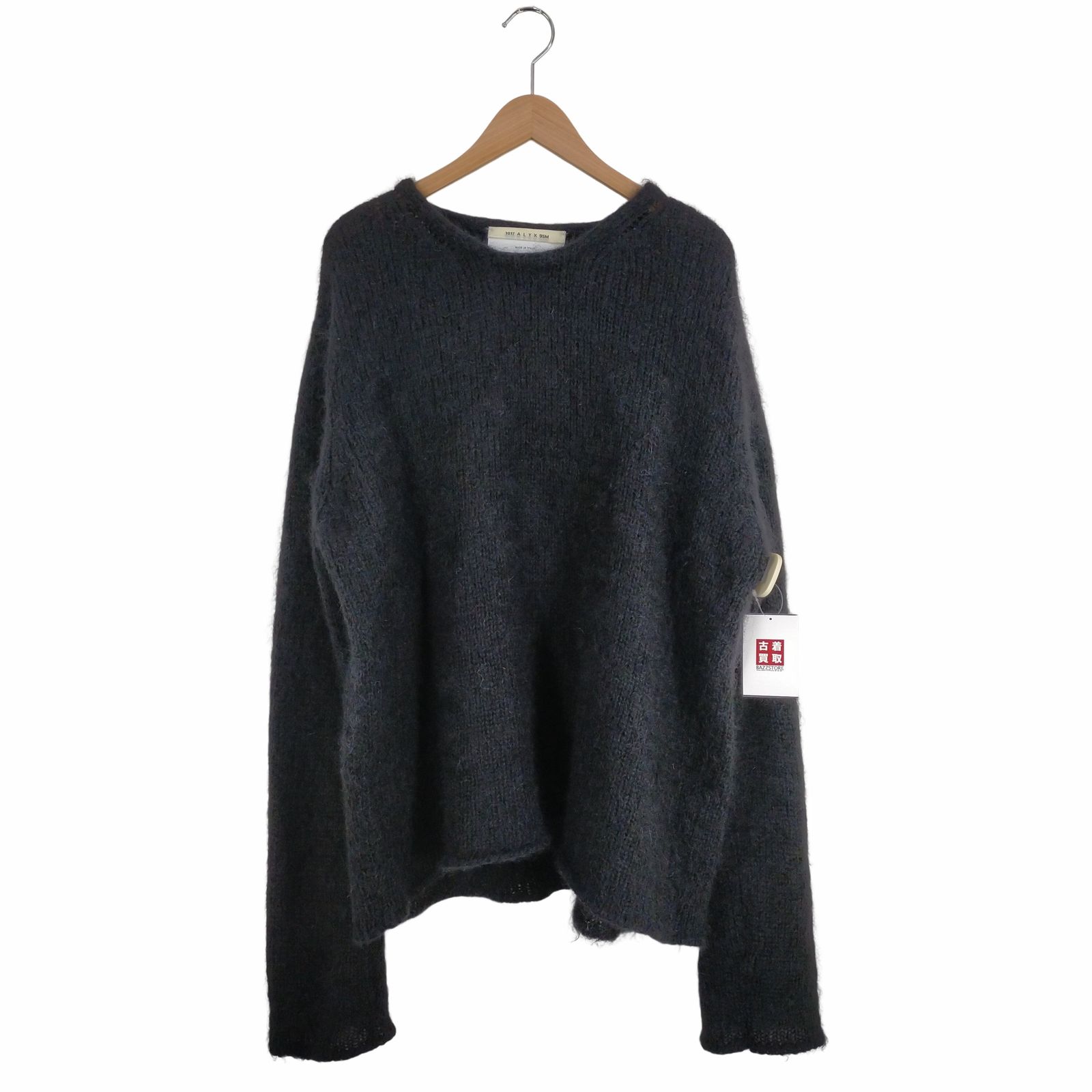 1017 ALYX 9SM似モヘアニット黒 1017 alyx 9sm feather crewneck モヘアニット - メルカリ