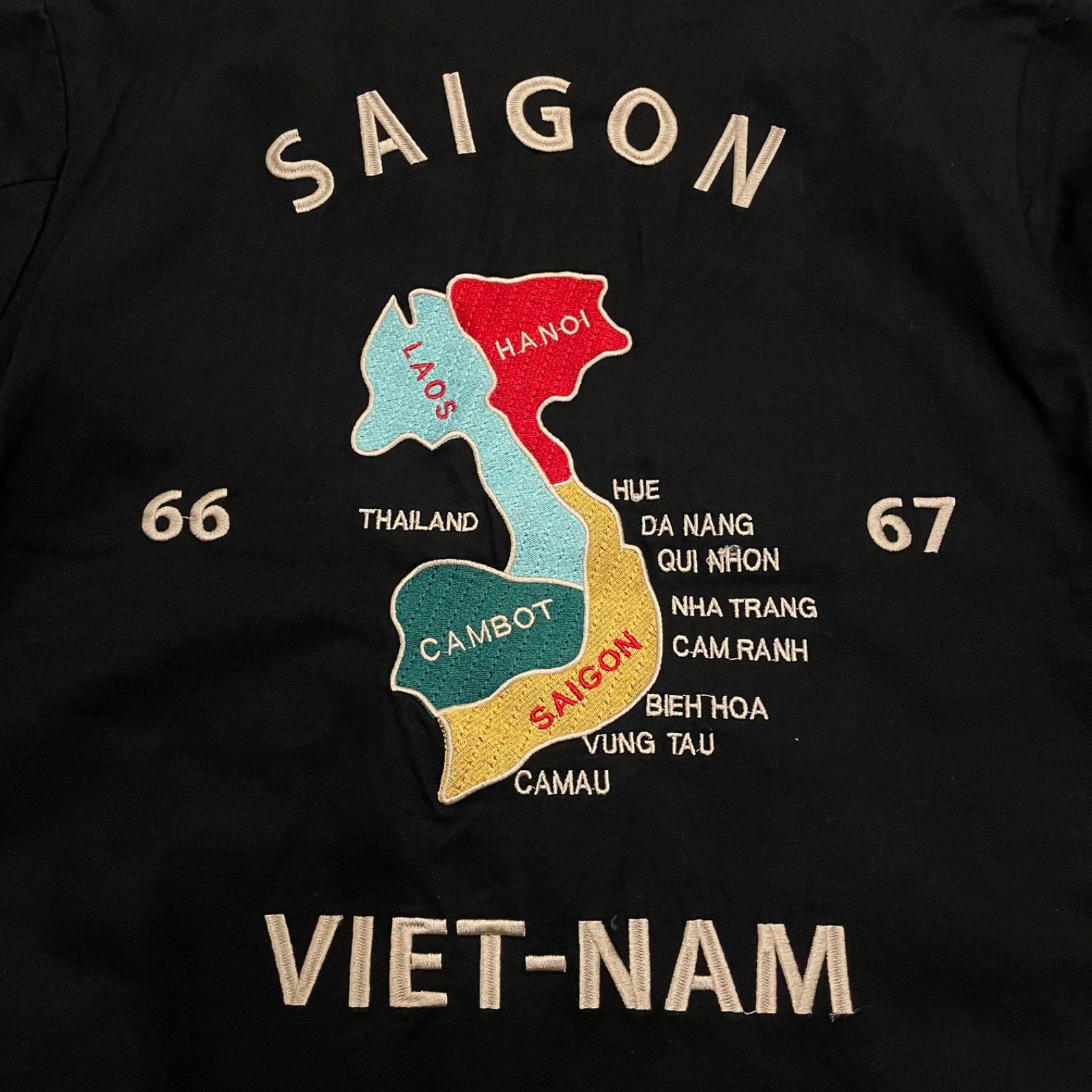 ベトジャン ☆刺繍 ☆アメカジ ☆短丈 ☆ショート丈 ☆ベトナム