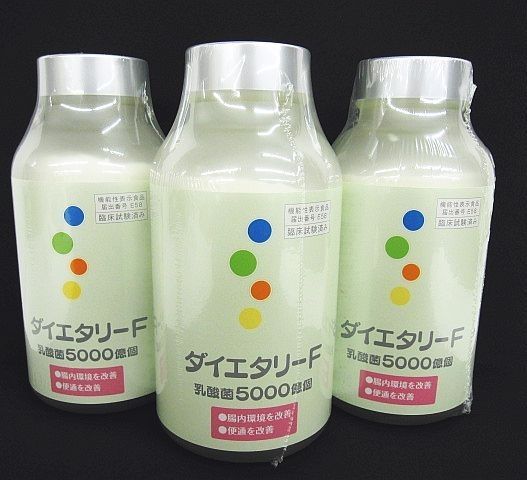 ダイエタリーF 乳酸菌 5000億個 360g × 3本セット 新品未開封品 ダイエタリーF 赤ちゃん由来の乳酸菌 5000億個 3本セット