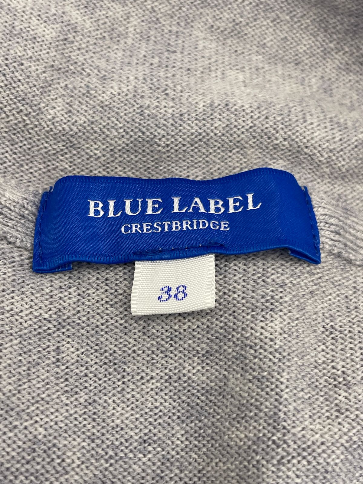 BLUE LABEL CRESTBRIDGE - 美品ブルーレーベルニットパーカーサイズ38 BLUE LABEL CRESTBRIDGE（パーカー）のフリマアイテム一覧