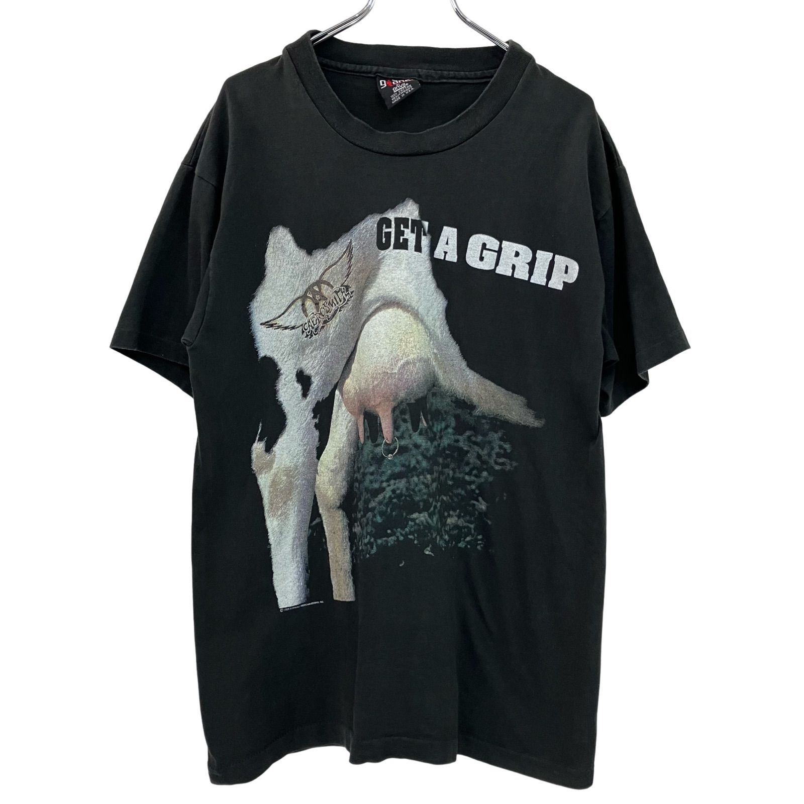 90s USA製 AERO SMITH GET A GRIP バンド Tシャツ - liberte VINTAGE