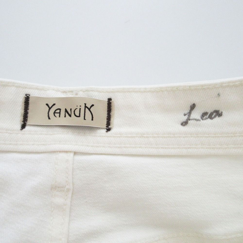YANUK ヤヌーク LEA BOYS STRAIGHT WHS デニムパンツ 57131238