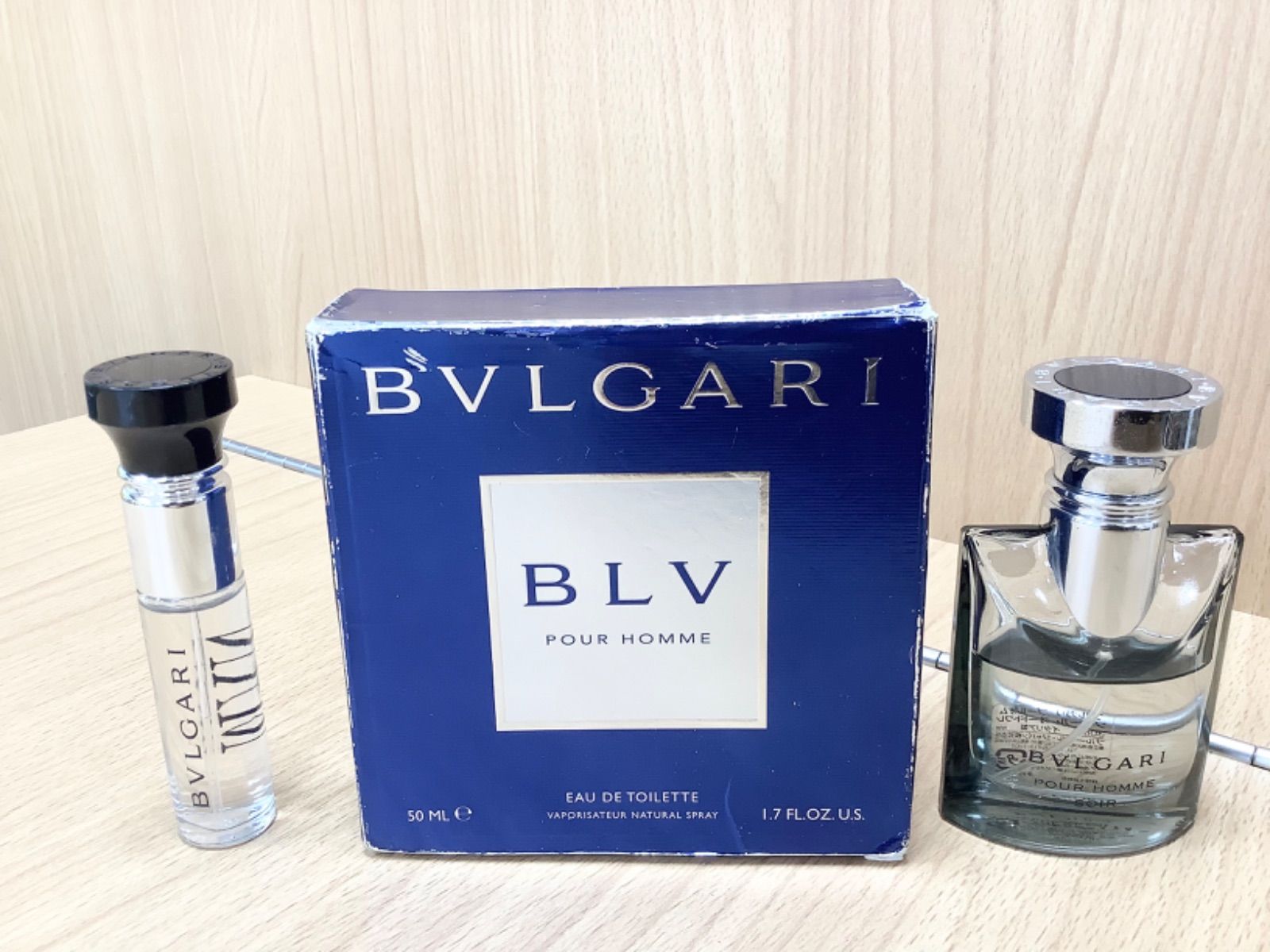 G691 BVLGARIブルガリ BLVブループールオム50ml、プールオムソワール