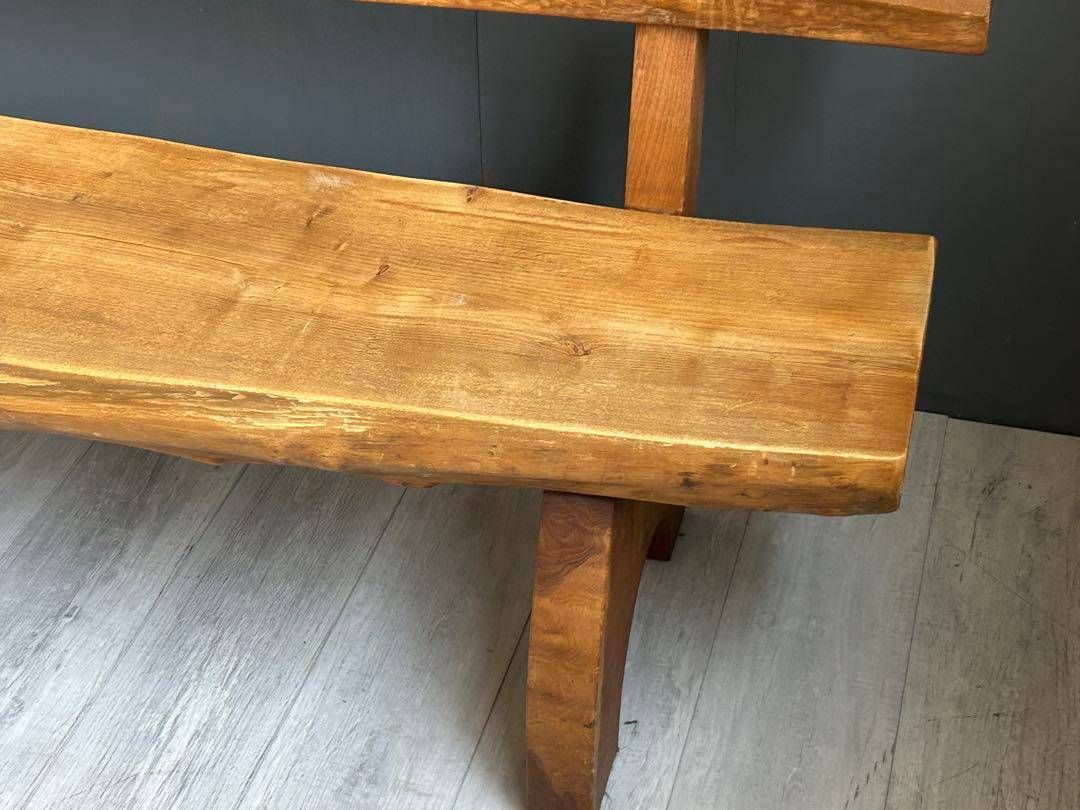 希少 無垢材 ベンチ アンティーク ヴィンテージ 和モダン 杉の木
