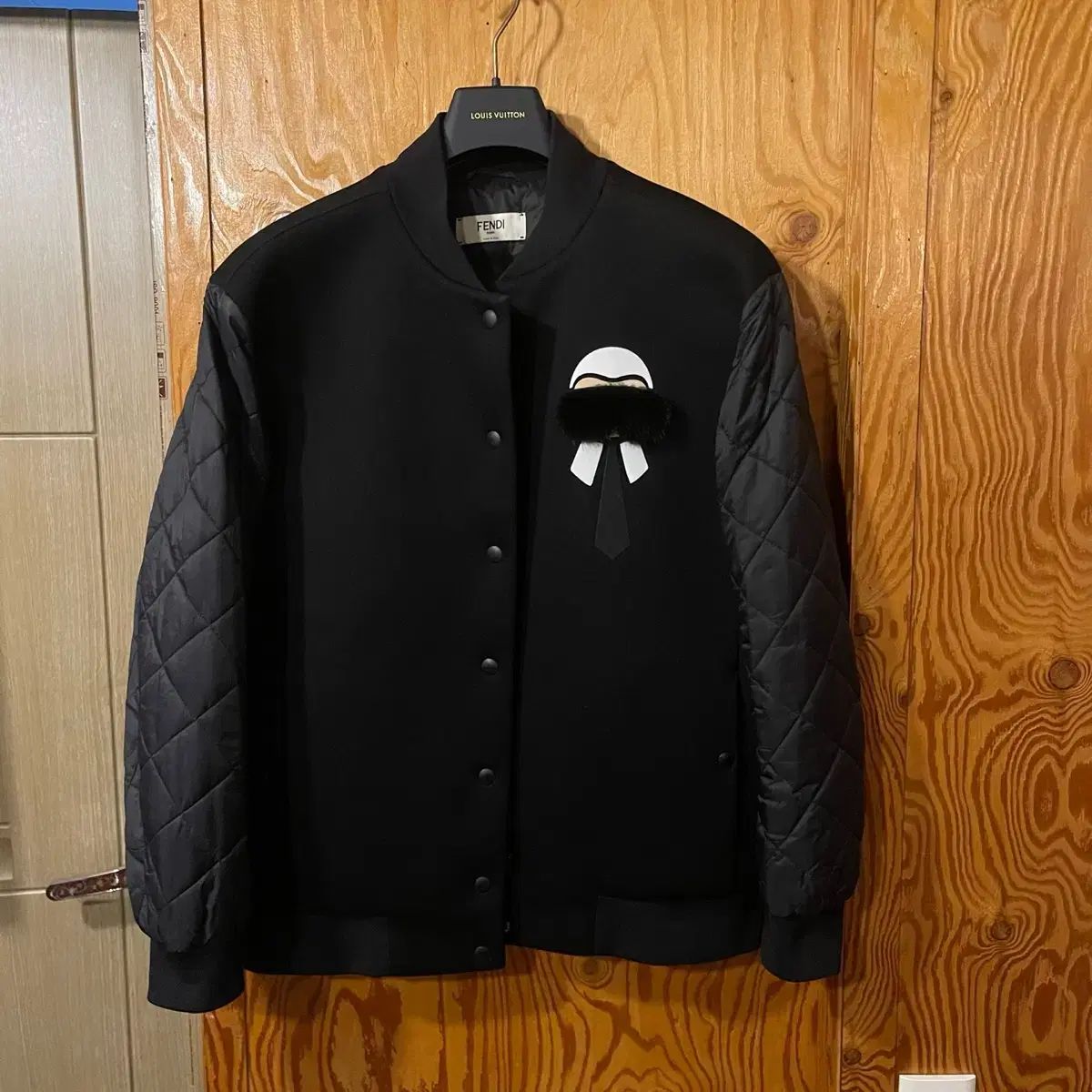 FENDI(フェンディ) カーリート バックロゴ キルト ミックス