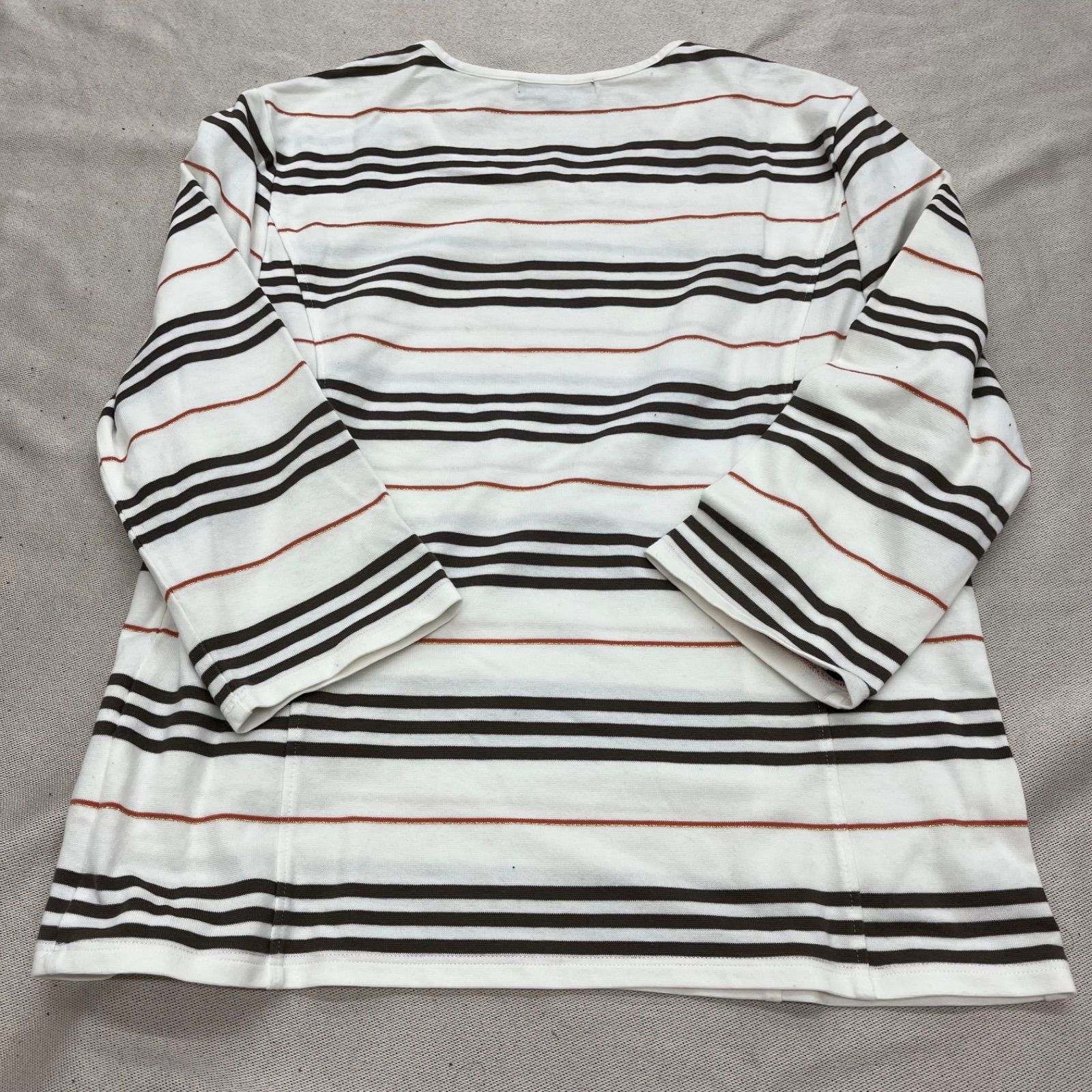 Burberry バーバリー 長袖Tシャツ レディース ウィメンズ　ボーダー BURBERRY バーバリー レディース トップス チェック柄 ボーダー