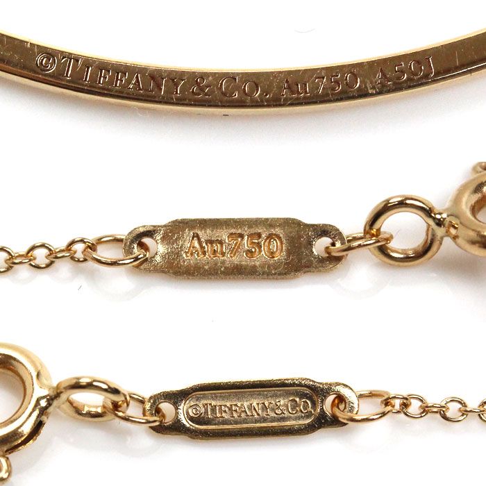 TIFFANY&Co. ティファニー K18PG ピンクゴールド Tスマイル スモール  