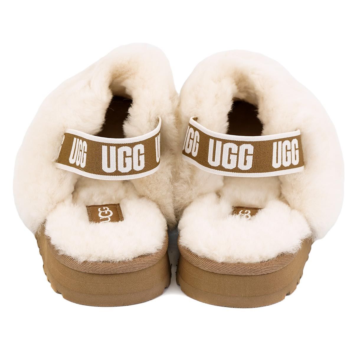 UGG アグ サンダル 2023年-2024年秋冬新作 1130395K FUNKETTE キッズ レディース 女性 ファンケット ファー  CHESTNUT/CHE チェスナット - メルカリ