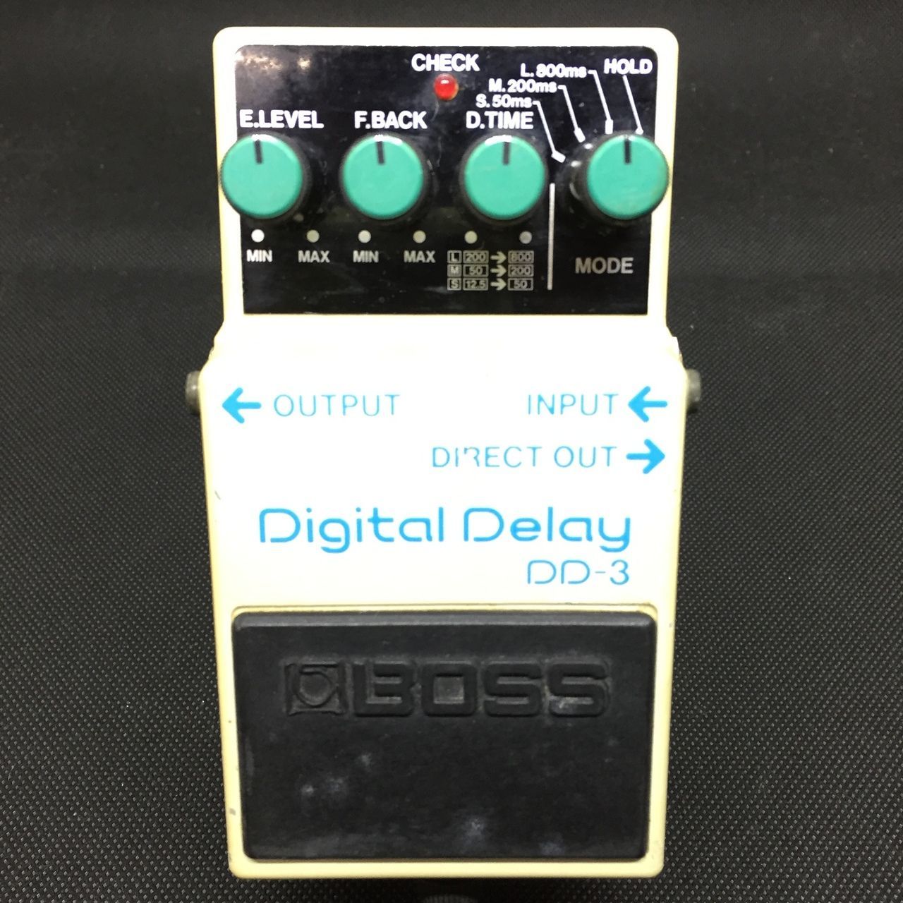 BOSS DD-3 Digital Delay 1991年 Made IN JAPAN Blue Label