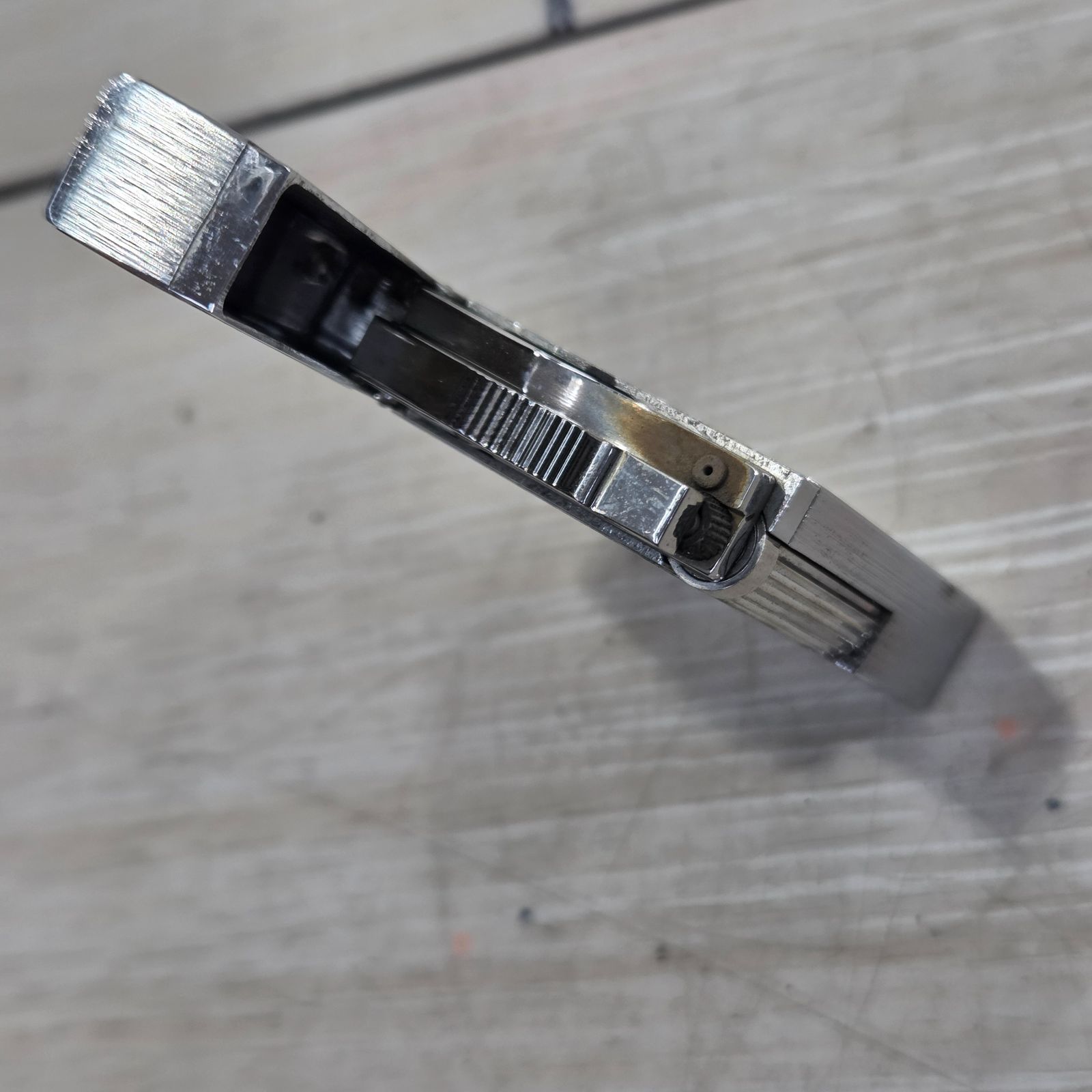8 S97215 S.T Dupont デュポン スクエア ローラー式 ガスライター 