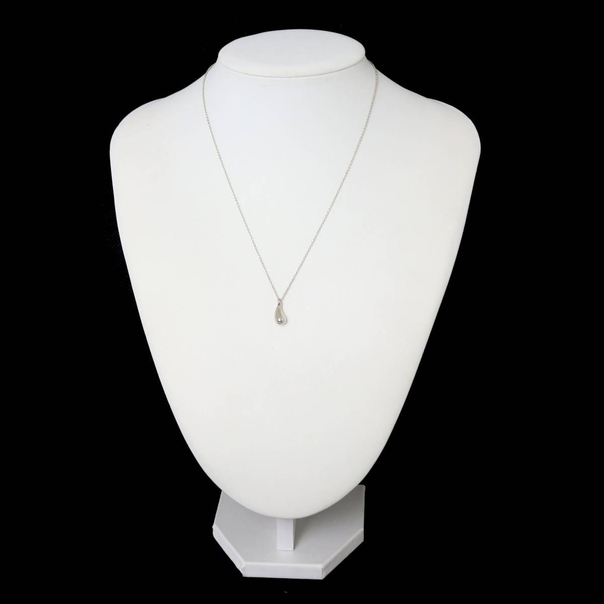 Tiffany&Co./ティファニー ティアドロップネックレス Sv925/シルバー 