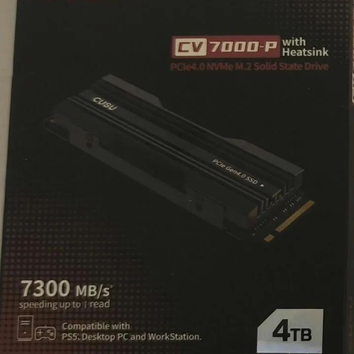 顕著な M.2 SSD 4TB 未開封 CUSU CV7000 PCIe 4.0