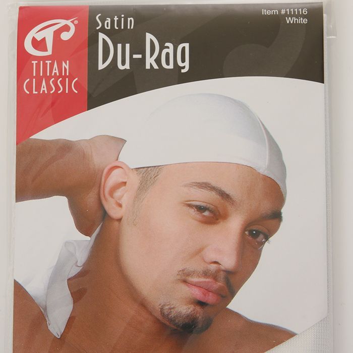 DU-RAG ドゥーラグ ブラック ヒップホップ 男女兼用 バンダナ - 帽子