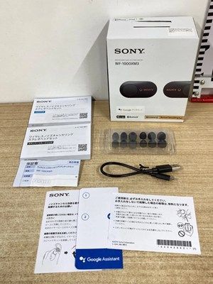 ジャンク品 SONY WF-1000XM3 ワイヤレスイヤホン Bluetooth ノイズ
