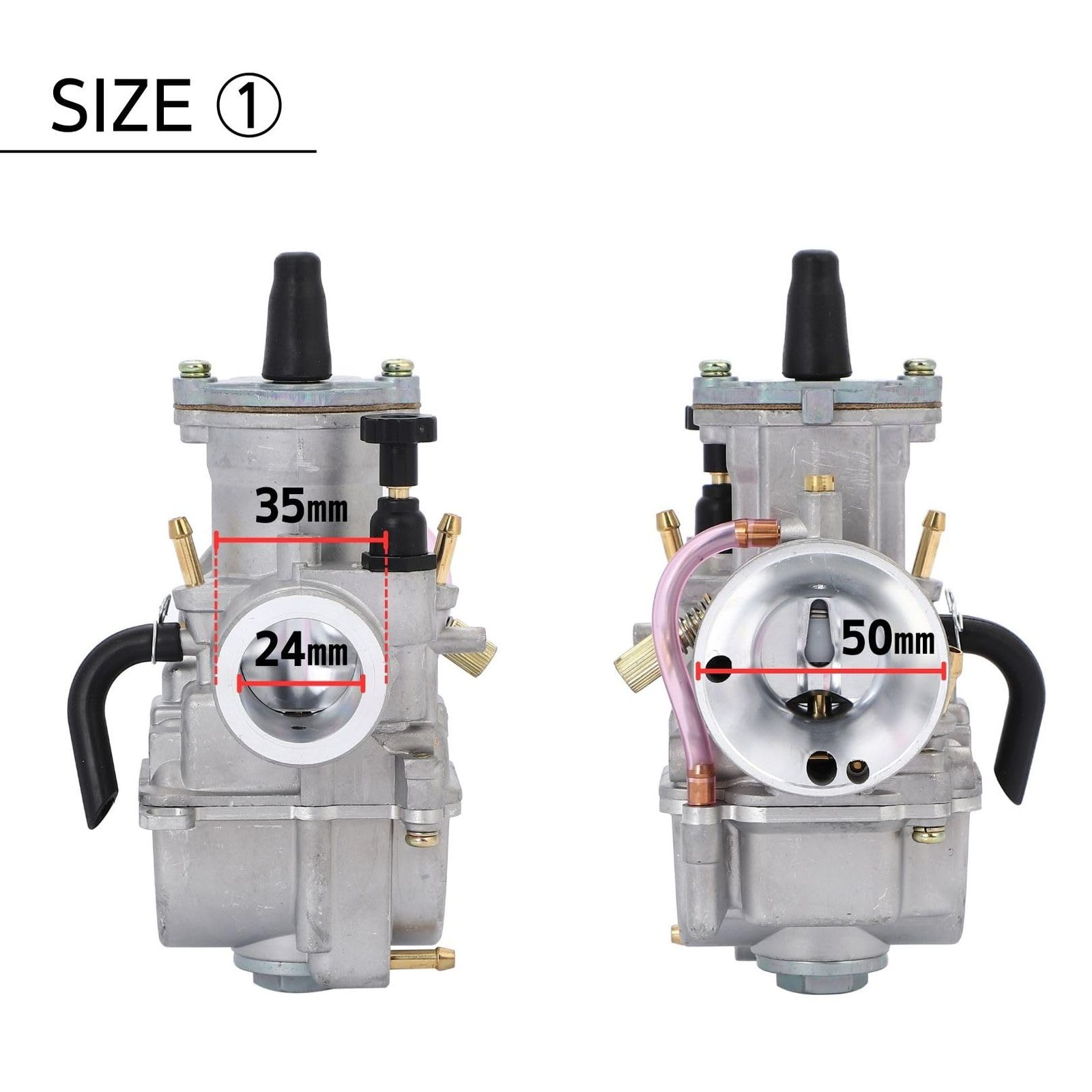 24mm キャブレター PWK24 汎用 50cc-100cc ダートバイク