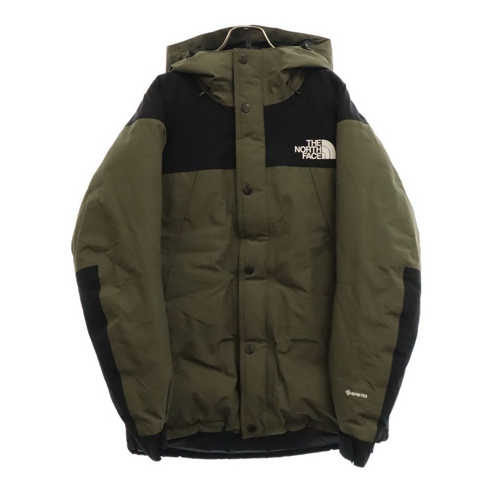 THE NORTH FACE (ザノースフェイス) MOUNTAIN DOWN JACKET GORE-TEX マウンテンダウンジャケット  ゴアテックス カーキ ND91930 - メルカリ