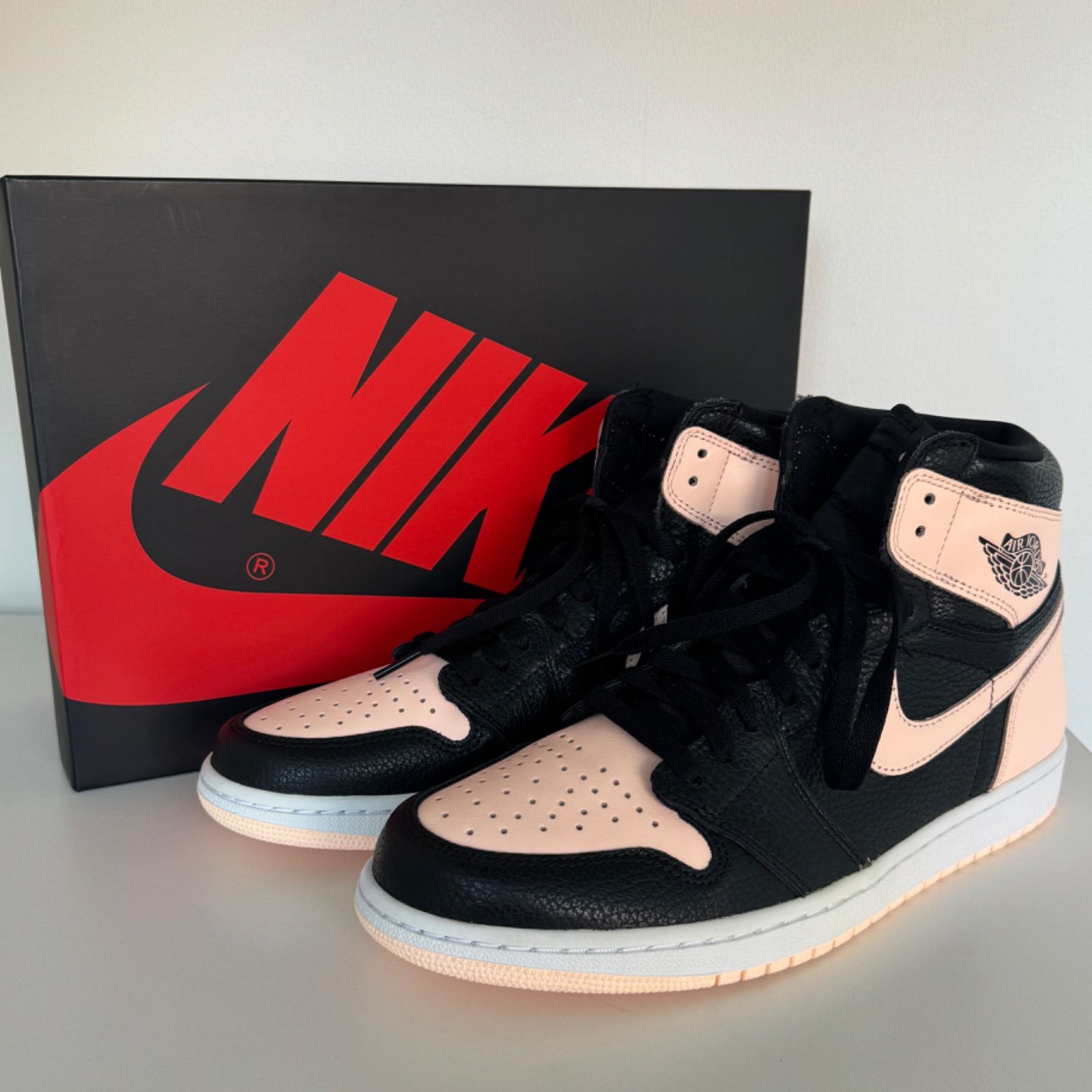 Nike aj1 black online