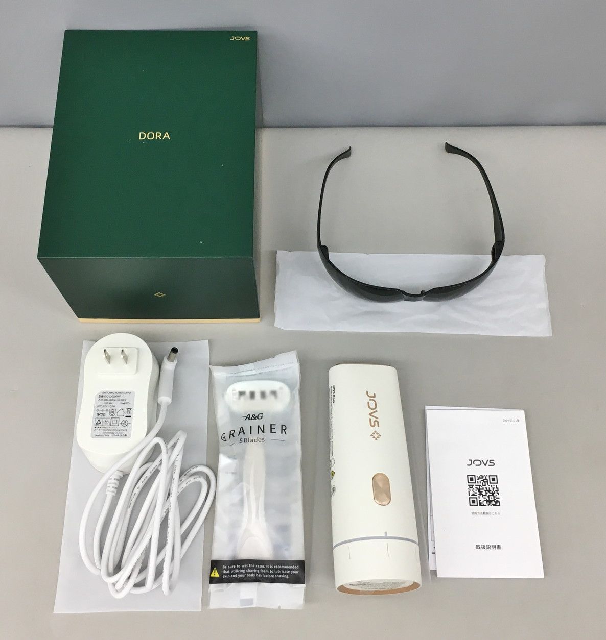 JOVS Dora 脱毛器 パールホワイト ジョブス公式オンラインSHOP│JOVS