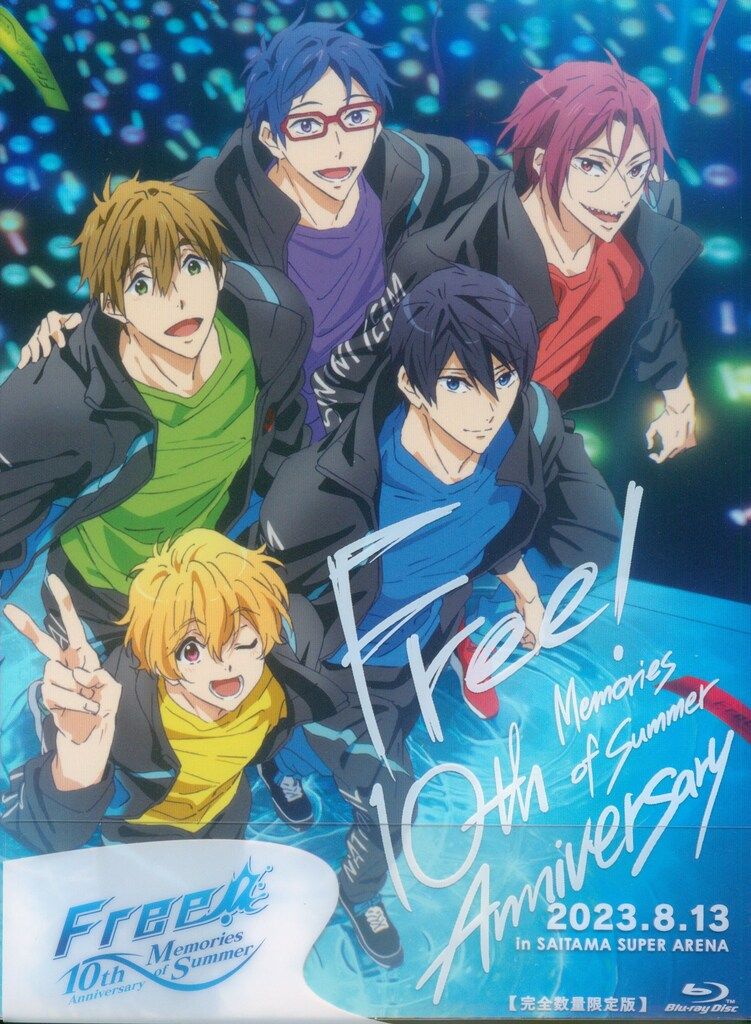 ライブ イベントBlu-ray Free! 10th Anniversary - Memories of Summer -Tシャツ付き 完全数