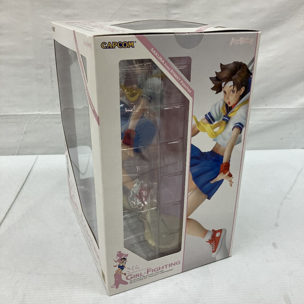 カプコン 西村キヌコレクション さくら GIRL-FIGHTING 1/6