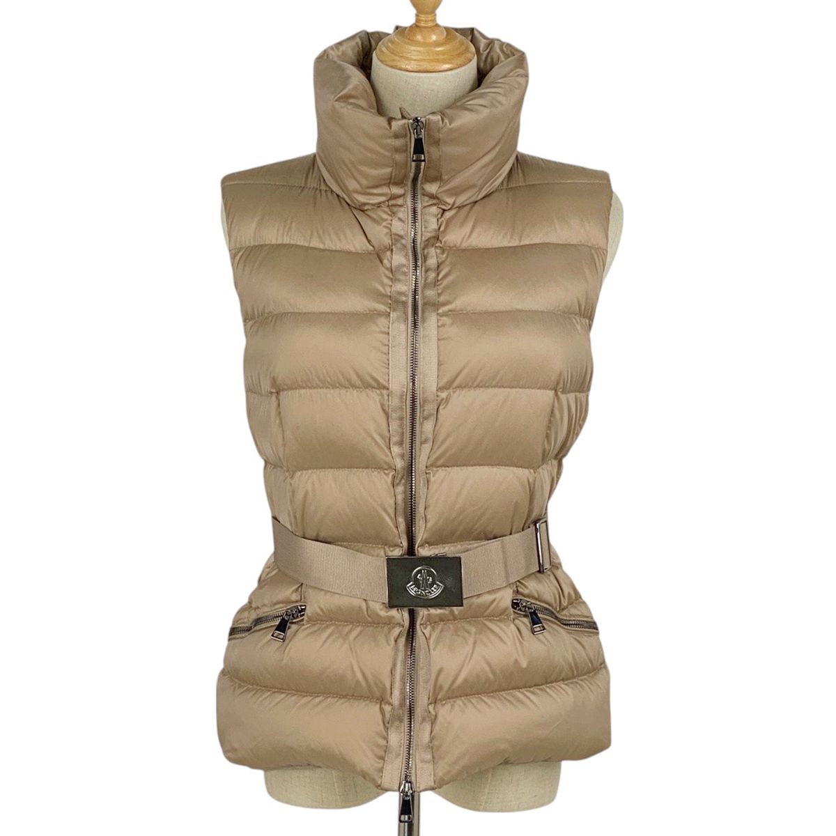 モンクレール MONCLER ロゴベルト ダウンベスト TAREG GILET ダブル 