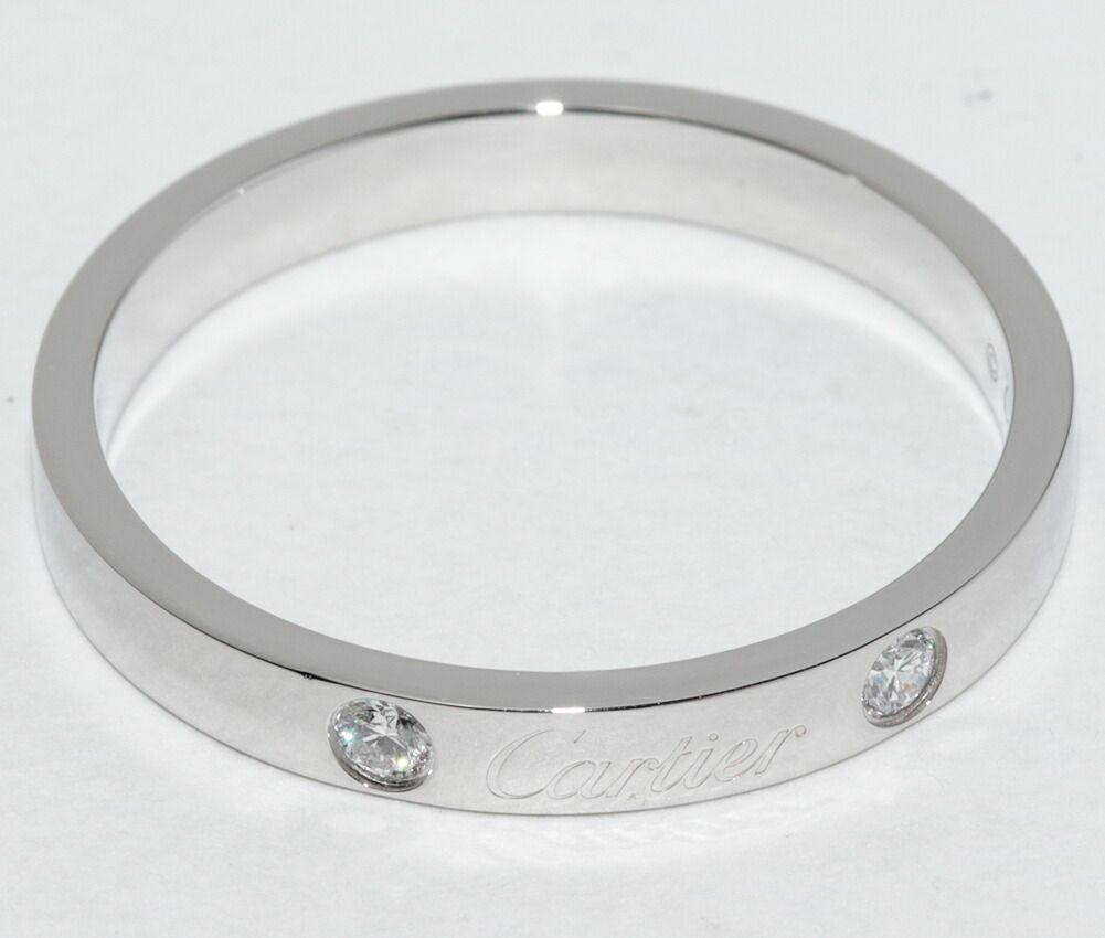 カルティエ エングレーブドリング 2P カルティエ リング Cドゥ