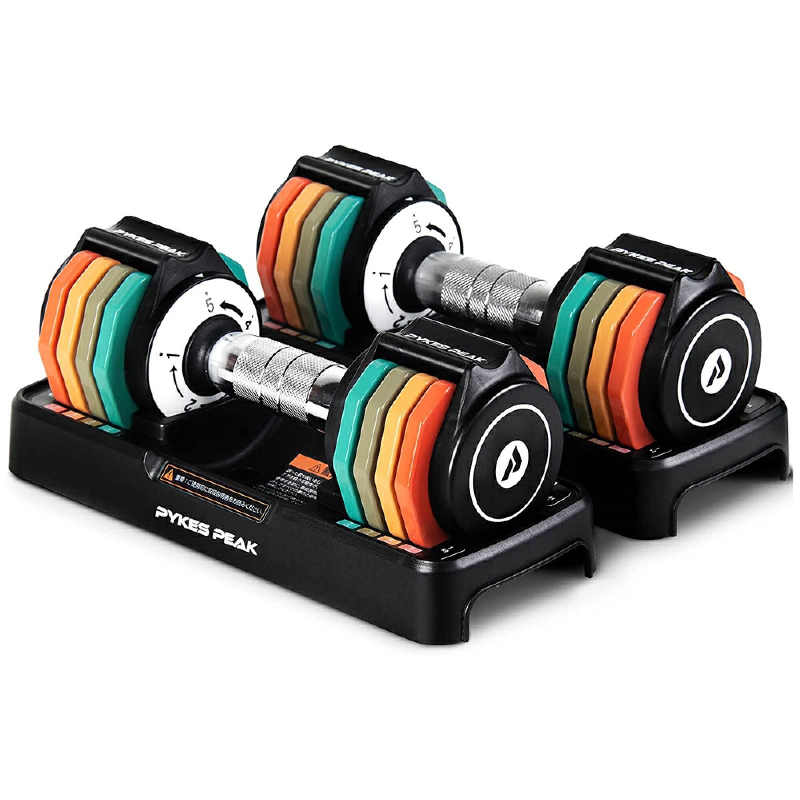 PYKES PEAK 可変式ダンベル 5 kg ペア