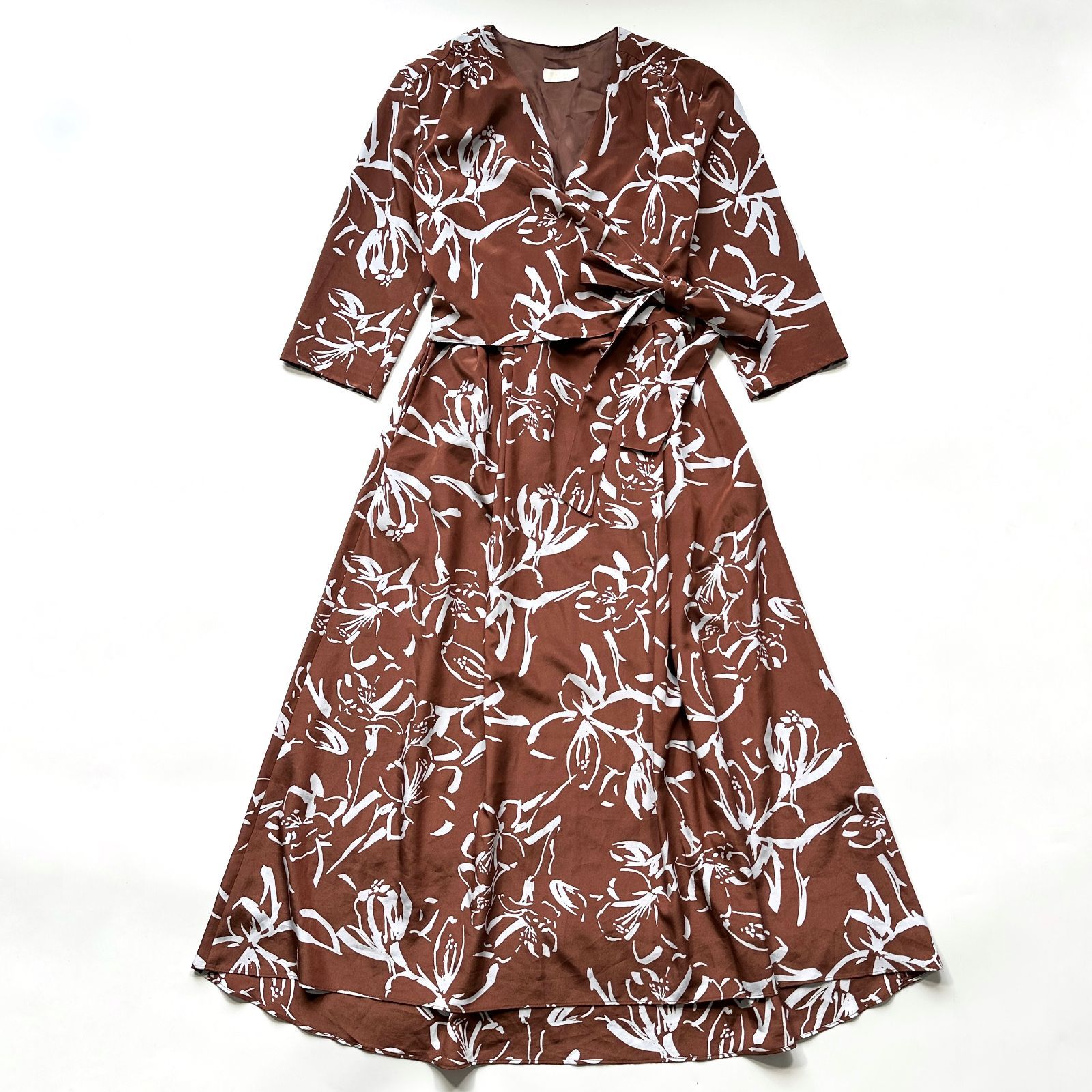 ボールジィ カシュクール ワンピース キュプラ 総柄 花柄  