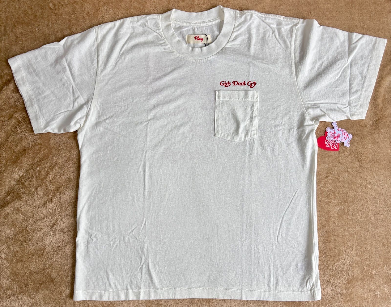 Girls Don't Cry x Cherry Los Angeles Angel Classic Pocket T
