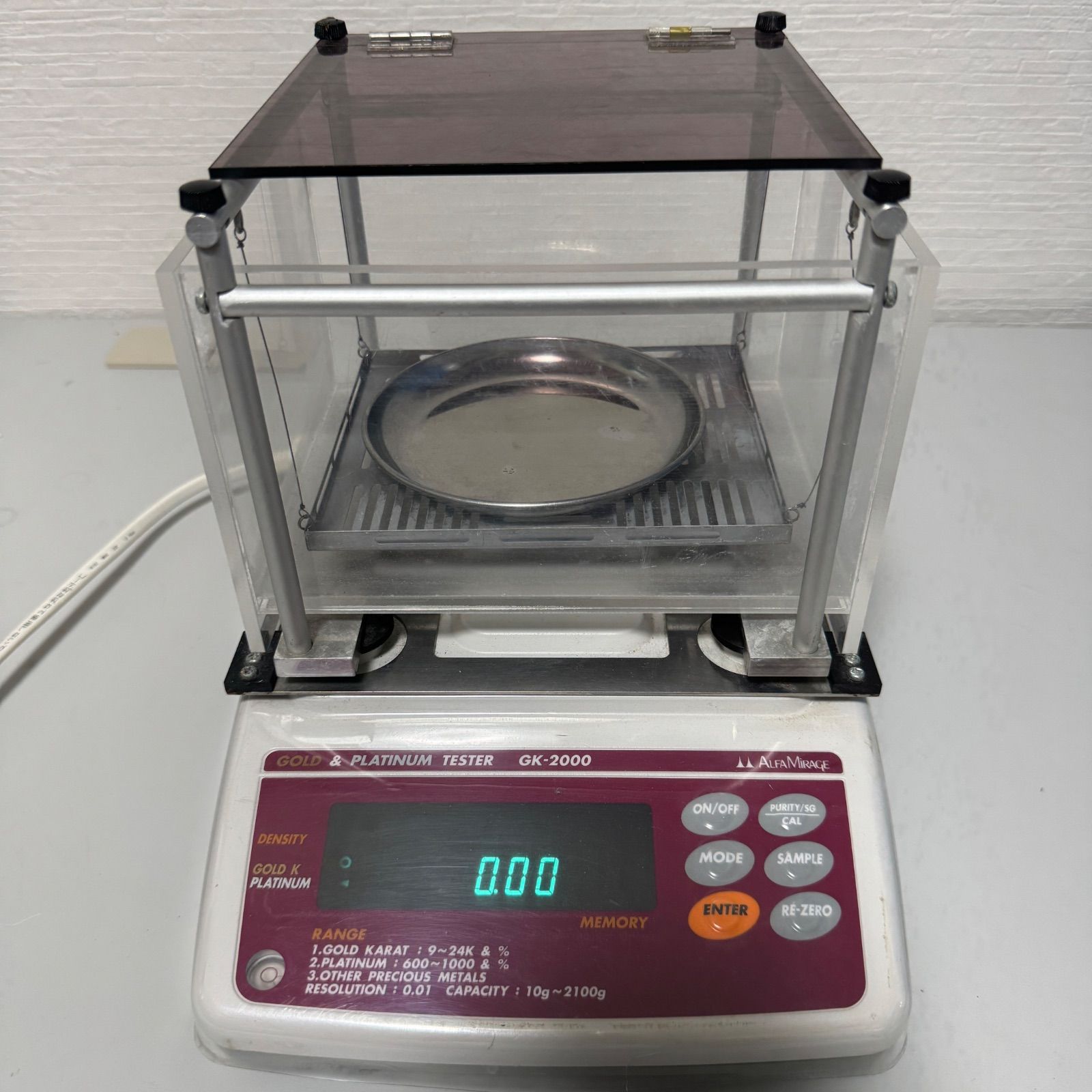 GK-2000 アルファミラージュ 貴金属 テスター 比重計 動作確認済