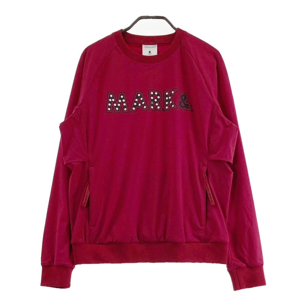 サイズ 38 MARK-LONA マークアンドロナ MLW-2C-AC03 長袖ブルゾン プルオーバー スニード パープル系 240101515824 ゴルフウェア レディース ストスト