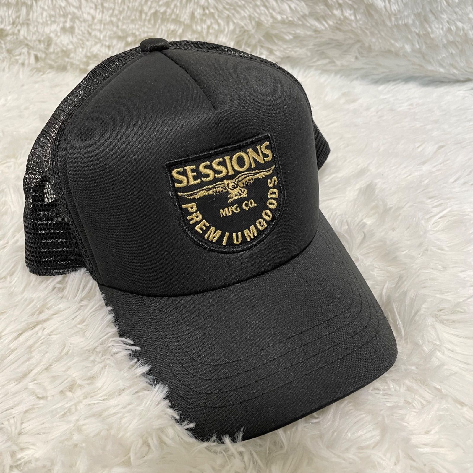 新品未使用 SESSIONS キャップ 【驚きの値段】 - 帽子