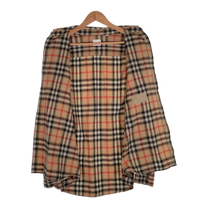BURBERRY LONDON バーバリーロンドン 21AW ノバチェック 長袖シャツ ベージュ 8036773 Size L BURBERRY LONDON バーバリーロンドン 21AW ノバチェック 長袖シャツ